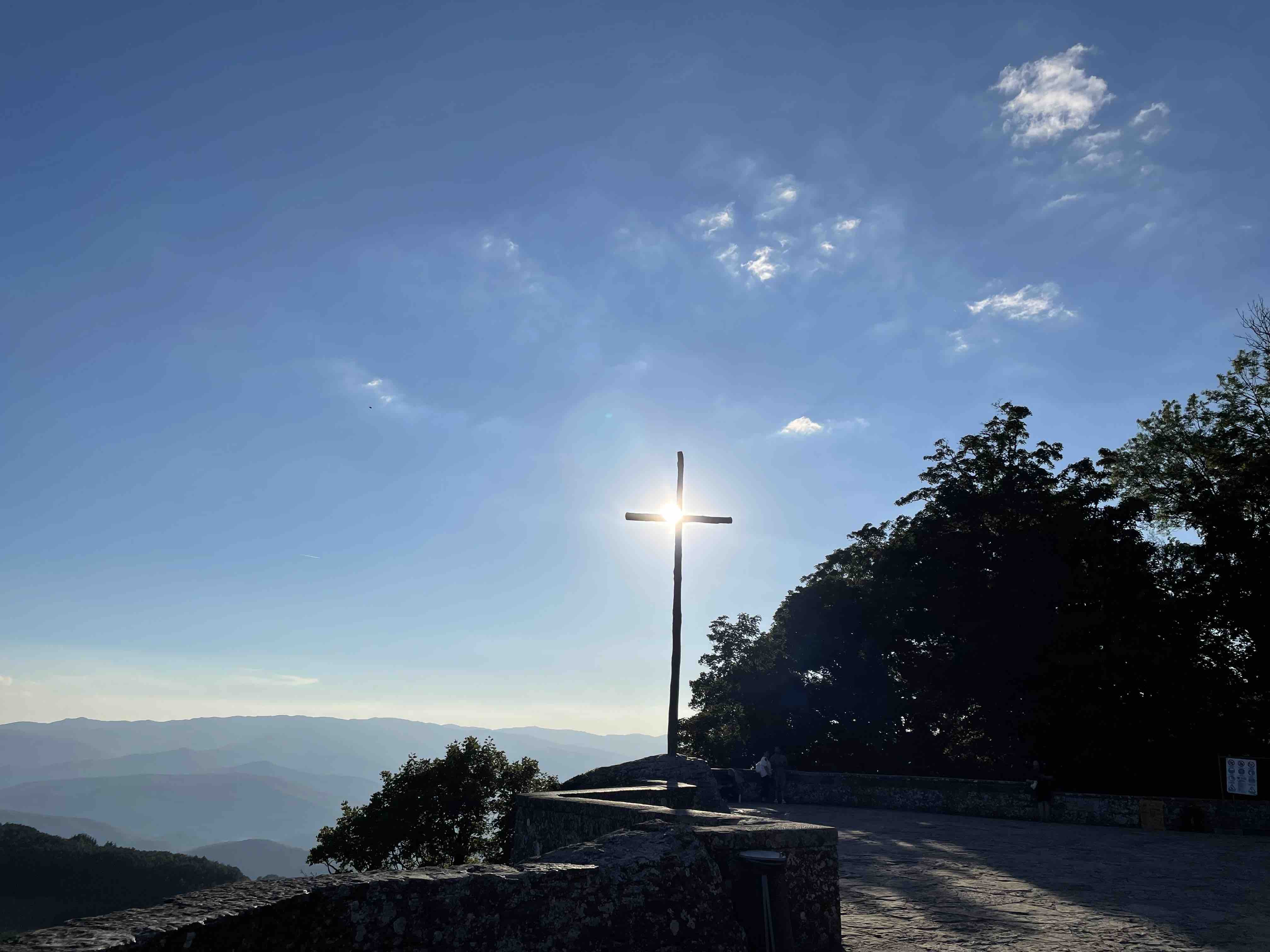 Arezzo LaVerna Etappe2i LaVerna Kreuz12