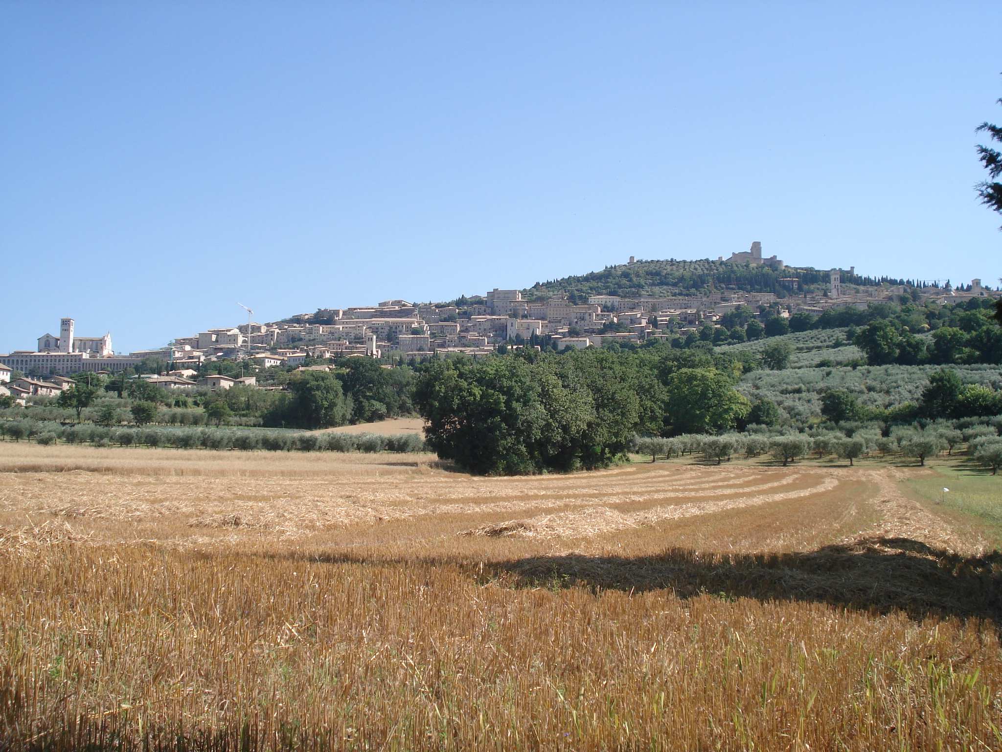 Assisi Ebene Stadtansicht8
