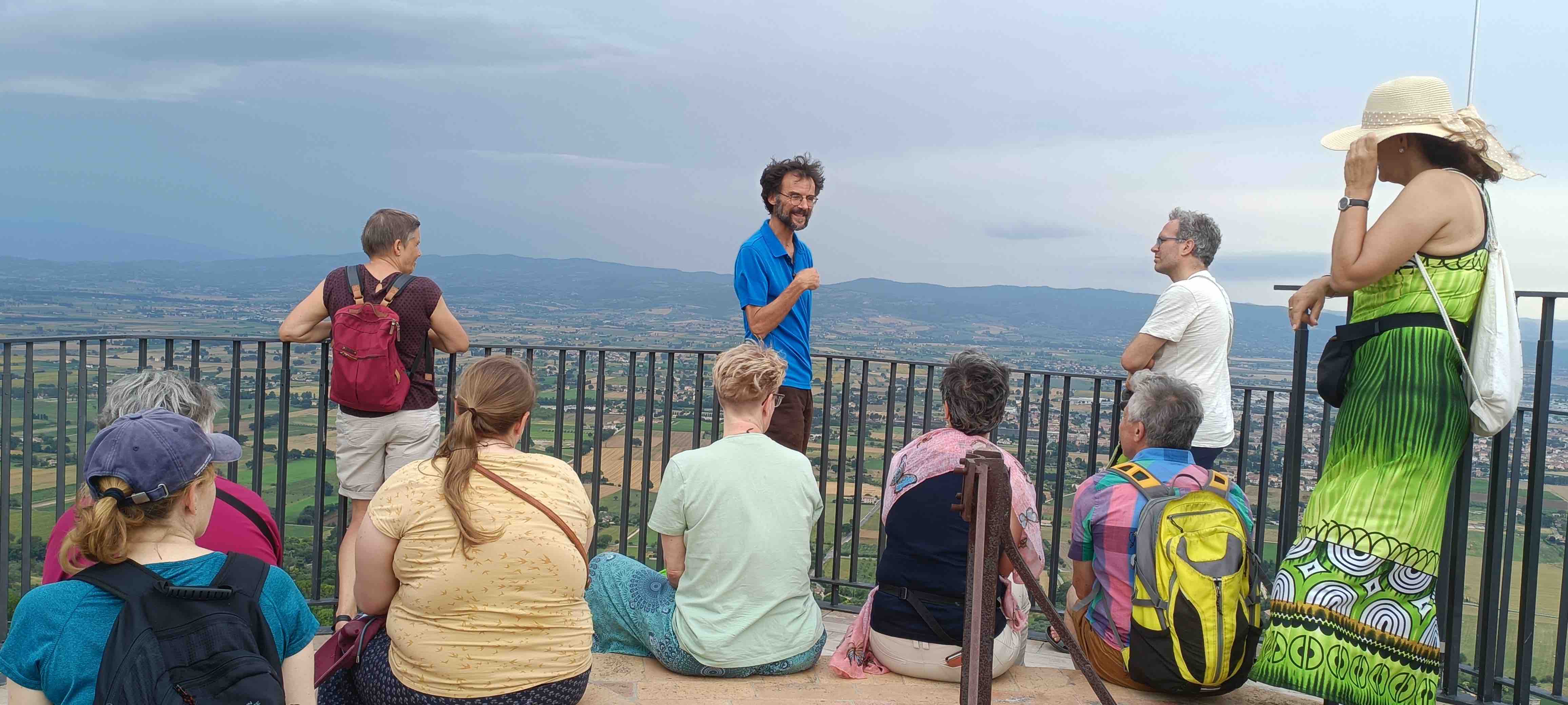 Assisi Hintertür 2024Juli Gruppe