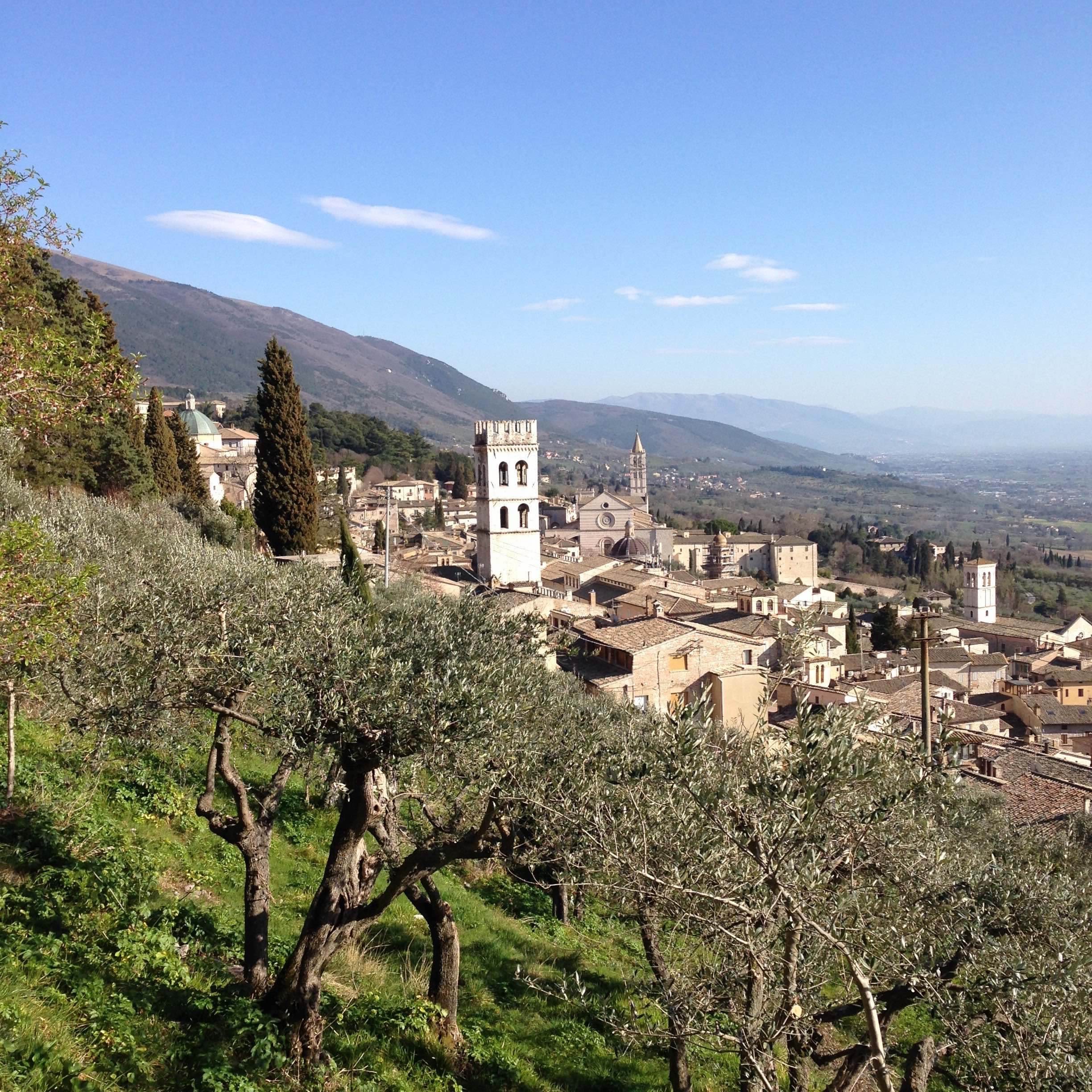 Assisi Stadt Panorama ColleParadiso1