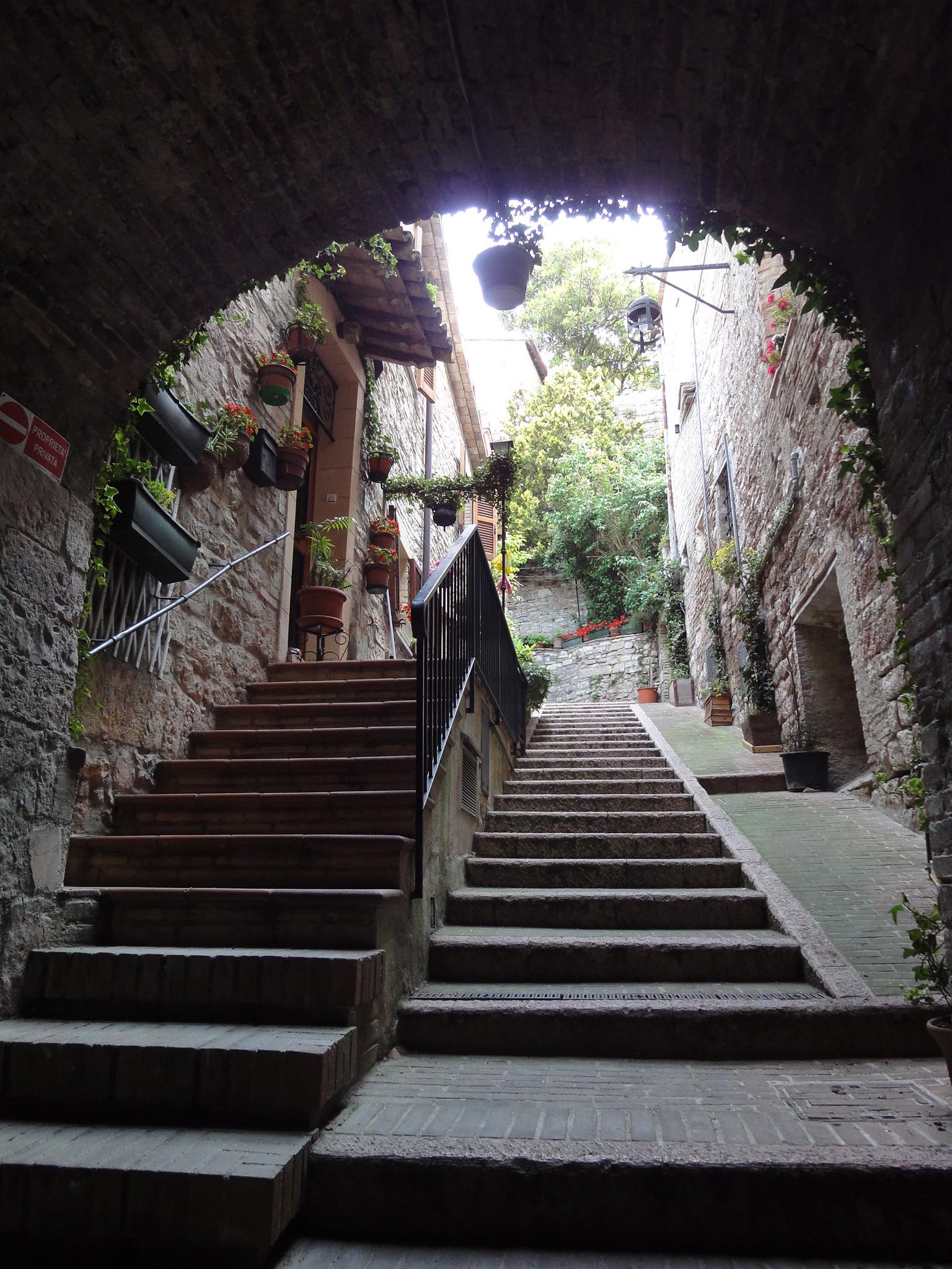 Assisi Treppen SStefano