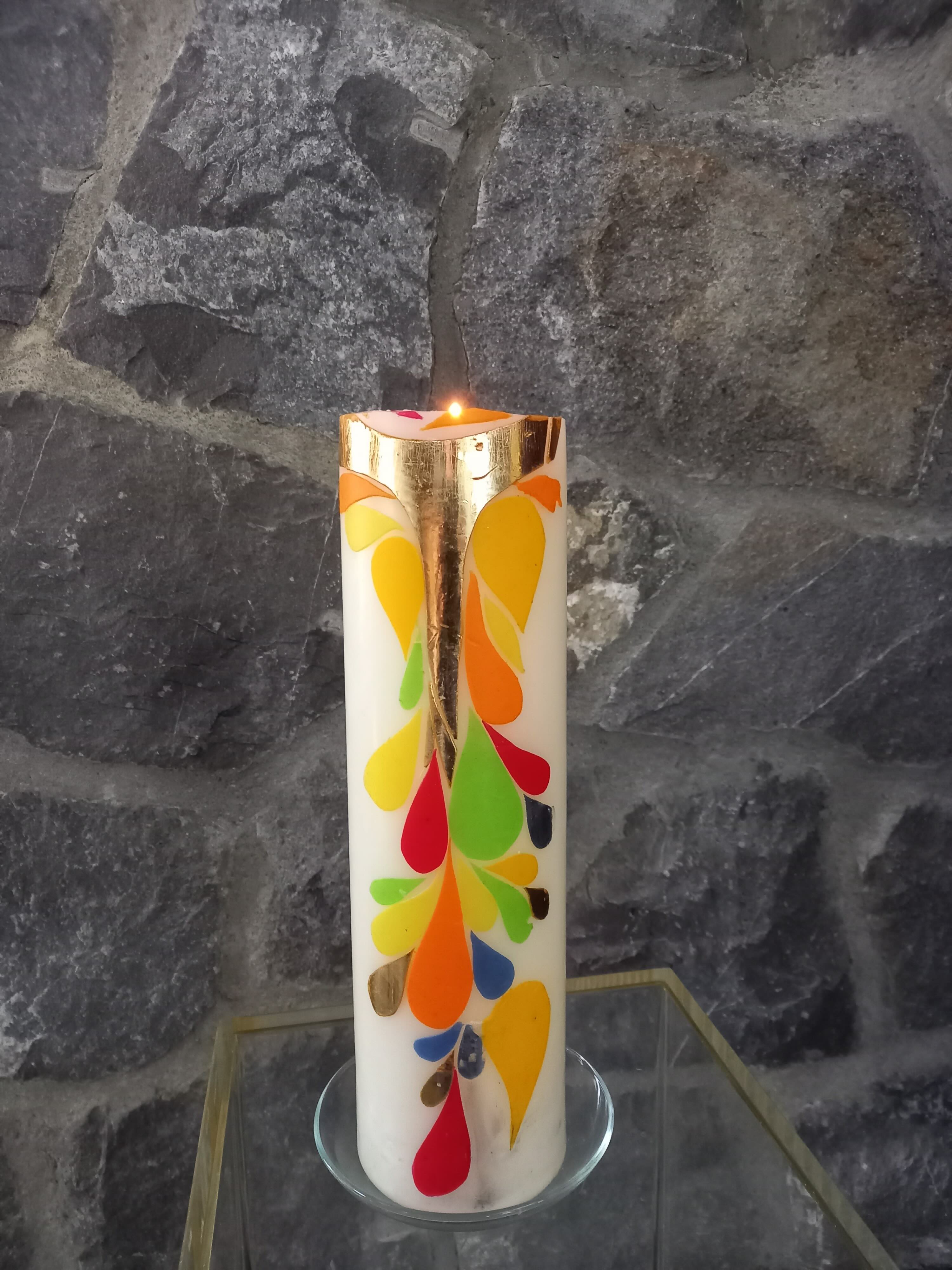 Gebetskette Kerze Baldegg3 light