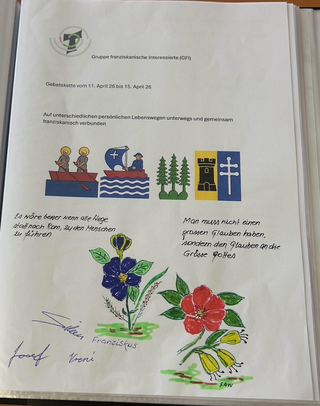 Gebetskette Zug GFI