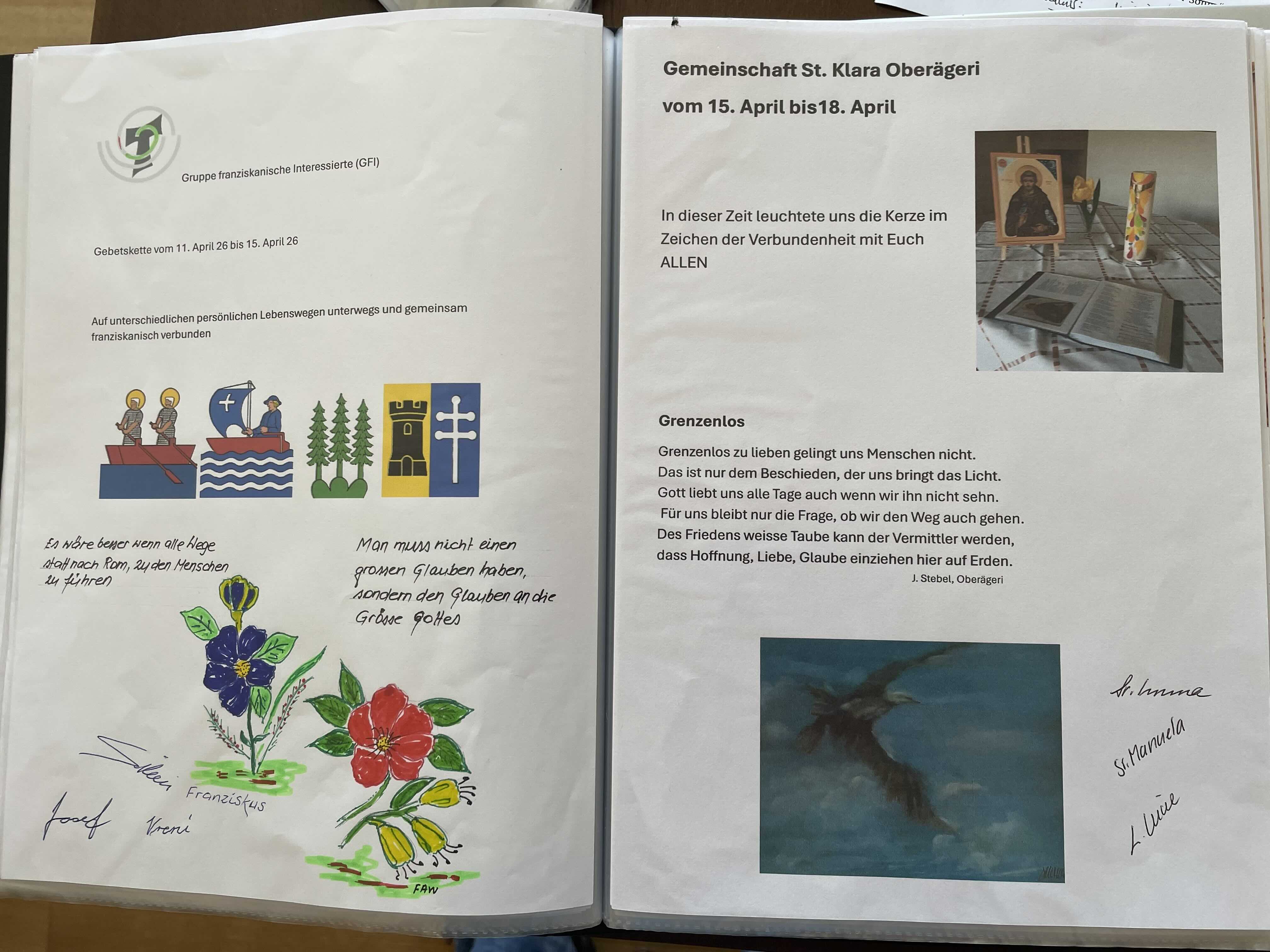 GebetsketteBegleitbuch ZugÄgeri
