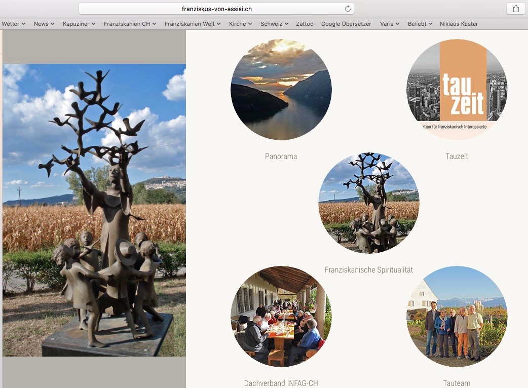 Homepage franziskus von assisi.ch