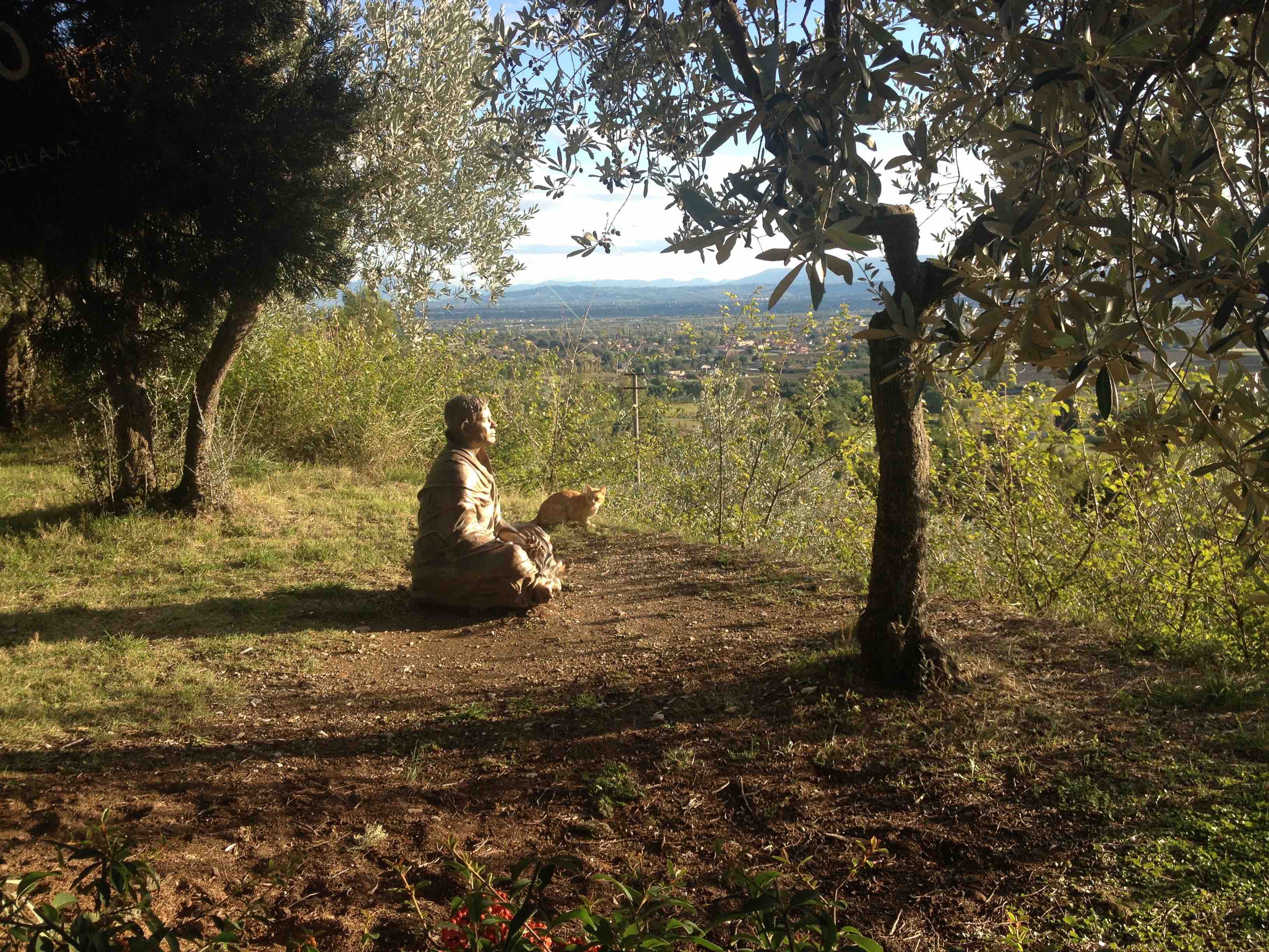 LaVerna Assisi SanDamianoSkulptur