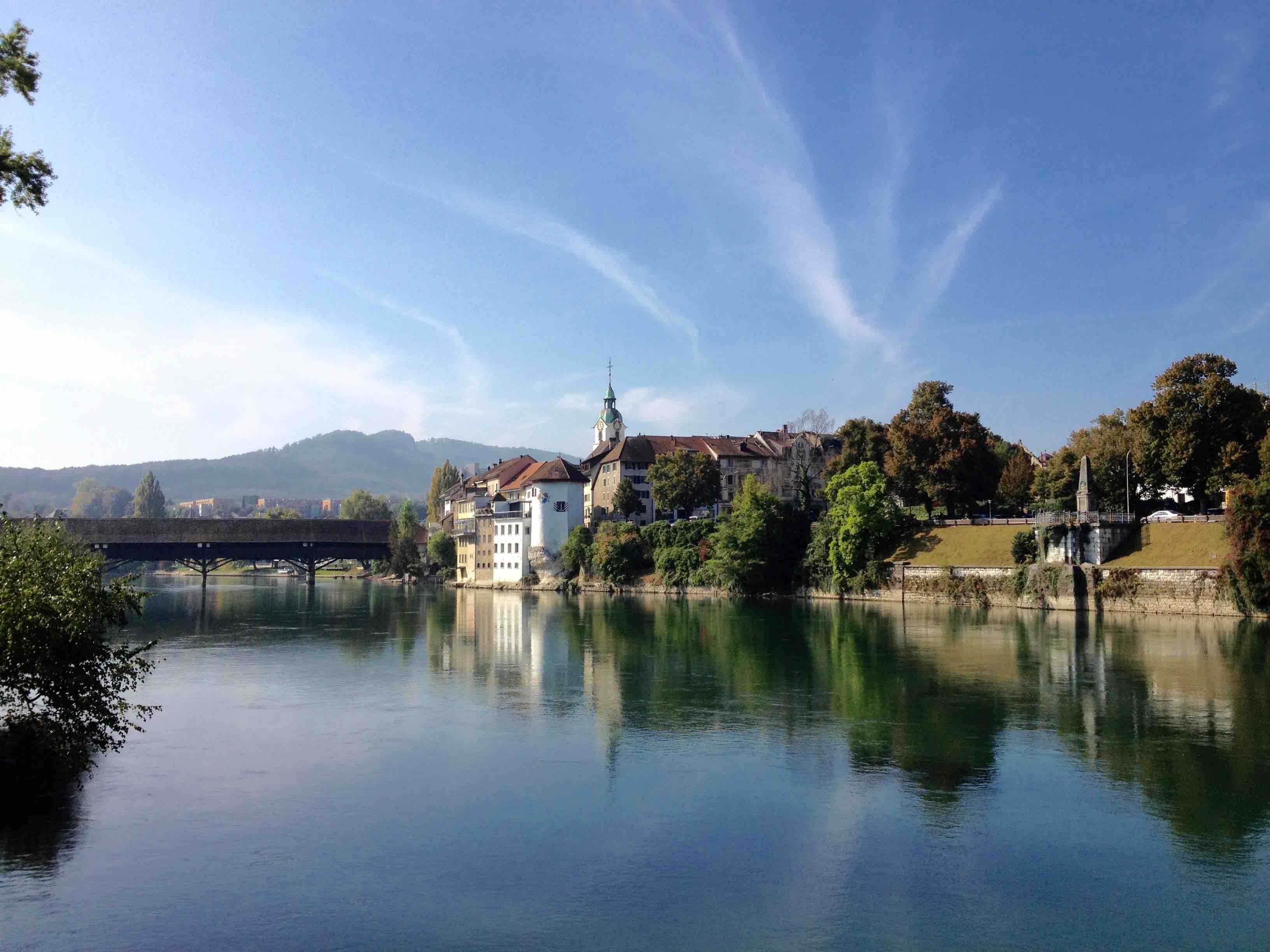 Olten Aare Altstadt 2016Sept