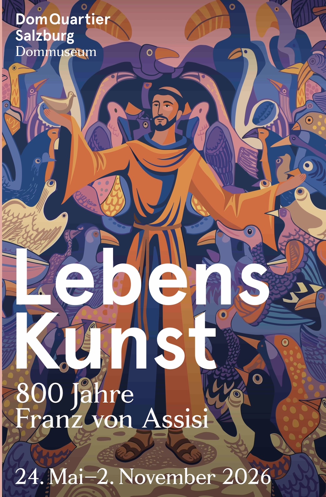 Salzburg Ausstellung Franziskus2026 Plakat