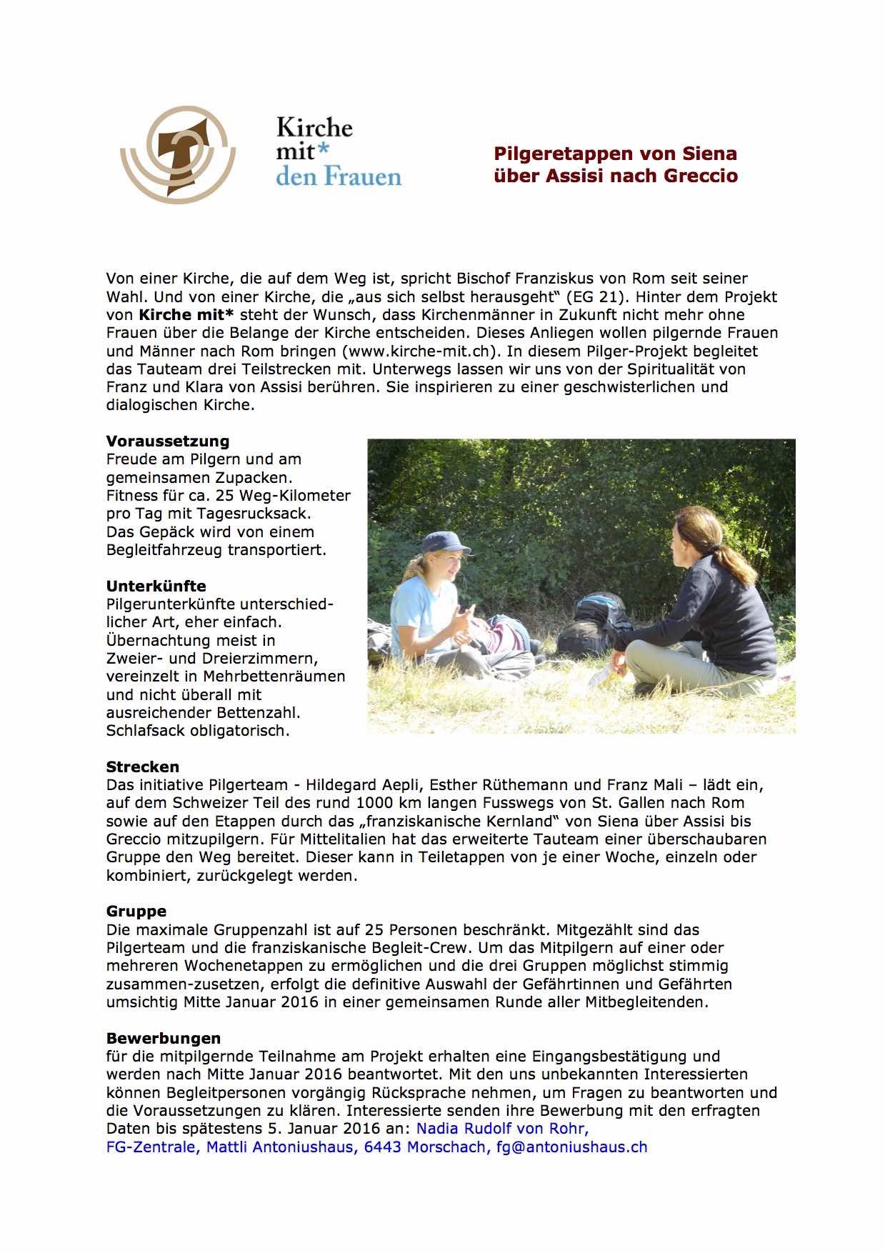 Pilgerprojekt-KircheMit -Ausschreibung1