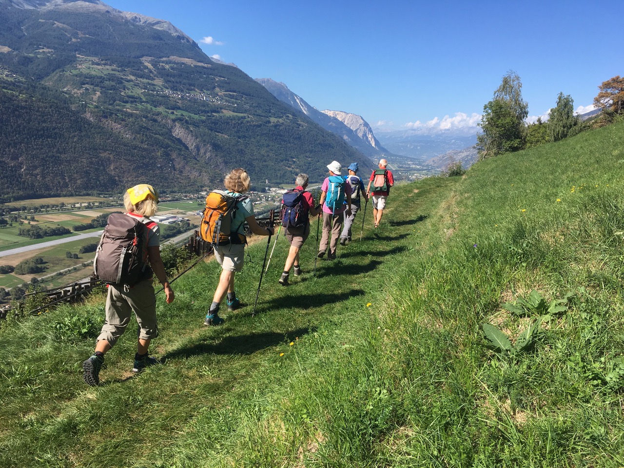 Foto Bericht Wanderwoche Wallis
