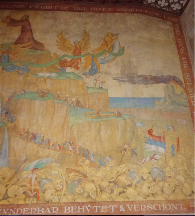 Ranftkapelle-Fresko-1Weltkrieg